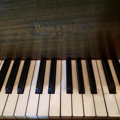 Voss & Sons Baby Grand Piano