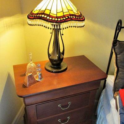 Art nouveau style lamp