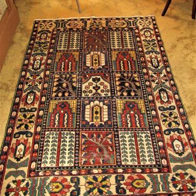 6.9x4.8 Persian Bakhtiari wool rug