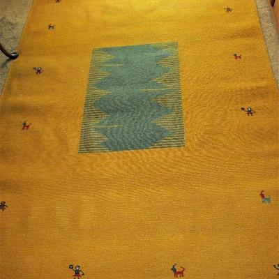 8x5.9 Nomadic flat weave Kilim rug