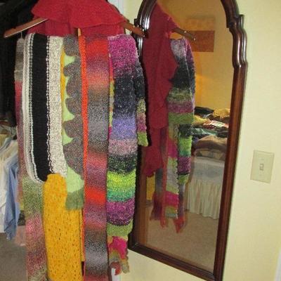 Dozens of artisan knits