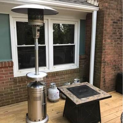 Gas Patio Heater & Gas Fire Pit