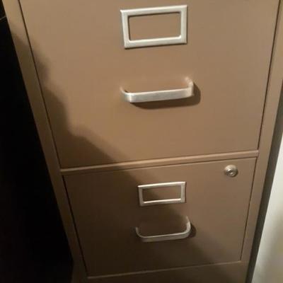 Metal file cabinet 
