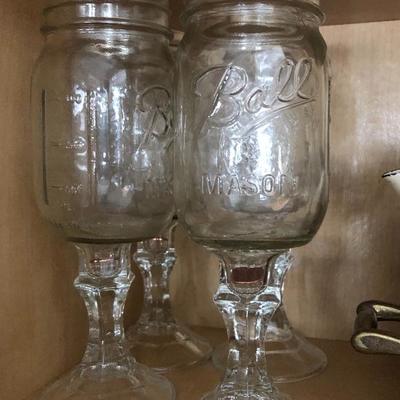 Redneck wine glasses 