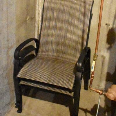 Set of 6 patio chairs