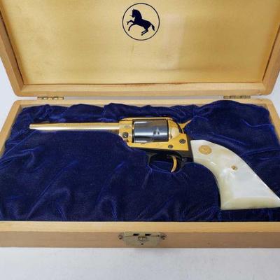 202: Colt Single Action Frontier Scout .22LR Revolver, CA Transfer Available
Serial Number: 3851NEB
Barrel Length: 4.75