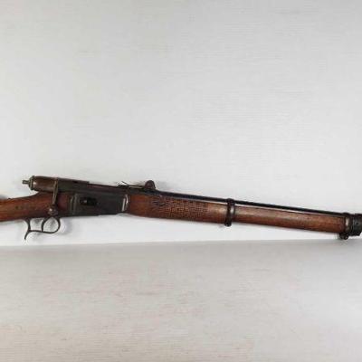 311: Vetterli 1868/71 Bolt Action .41 Swiss Rifle
Serial Number: 71592
Barrel Length: 33.25