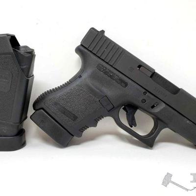 210: 	
Glock 30 45mm Semi Auto Pistol 2 Mags, CA Transfer Available
Serial Number: DGE305
Barrel Length: 3.78"

California Transfer...
