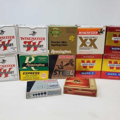 409: Approx. 510rds of 12Ga. Shotshell Ammunition
Five Boxes of Winchester Super-Speed 2 3/4" Shells, Seven boxes of Winchester...
