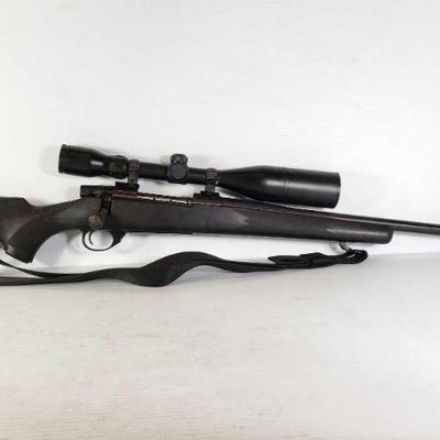 296: Weatherby Vanguard Bolt Action .300 WBY Mag Rifle with BSA 3-12Ã—50 Scope
Serial Number: VS32421
Barrel Length: 26.75