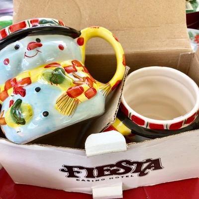 Fiesta Christmas Mugs