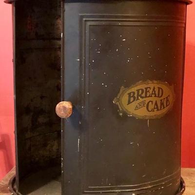 Antique 1920s bread and cake canister