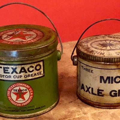 Vintage Petroliana Texaco can