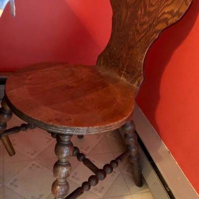 Small antique hand made chair