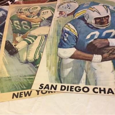 1960s Pro Football Posters 3