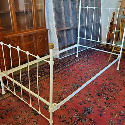 Cast Iron Twin Bed