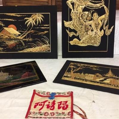 Asian Art & Bag