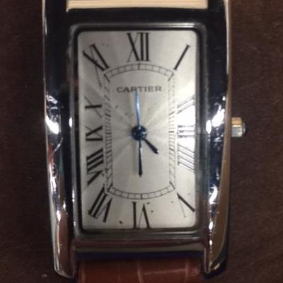Cartier Paris Argent 925 Men's Watch
