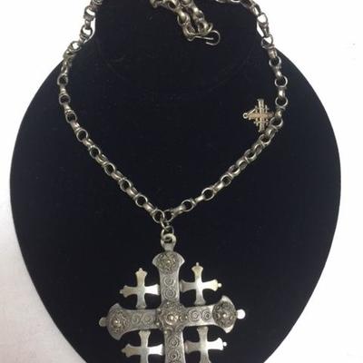 Jerusalem Silver Crusaders Cross