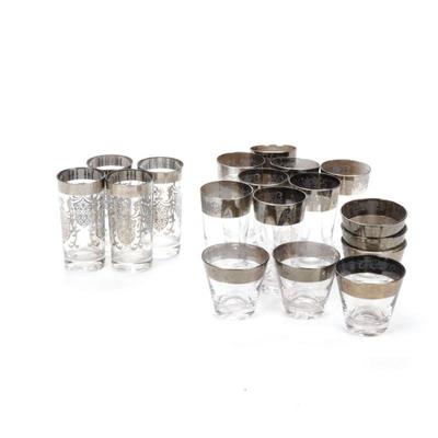 Dorothy Thorpe Sterling Overlay Wide-Band & Kimiko Crested Glasses ends 8/27 8:04 PM ET