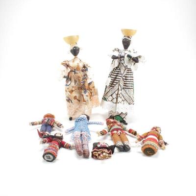Armenian Master Yarn, African Fabric and Beaded Souvenir Doll Collection ends 8/27 8:33 PM ET