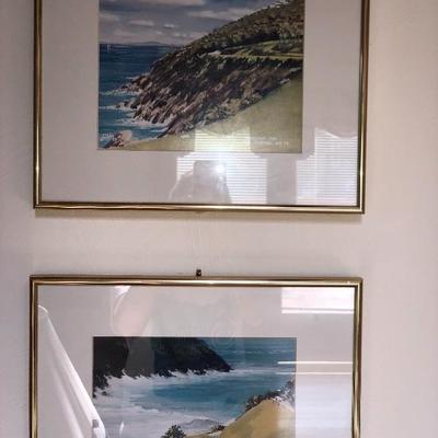 Framed â€œMahogany Run Golf Course, St Thomasâ€ signed
Price: $12 each