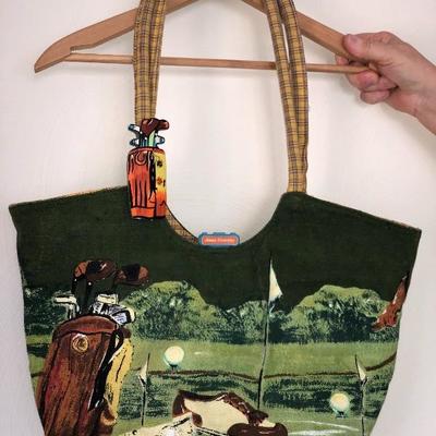 Golf Pocketbook/Tote
Price: $6