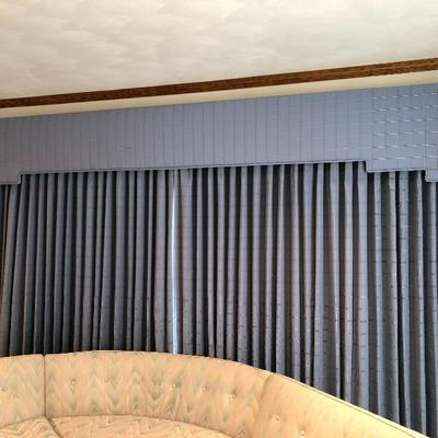 Custom lined draperies, cornice and hardware
Price: $100 each