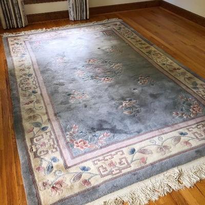 Blue Oriental Wool Rug (stains)
5' x 7'
Price: $40