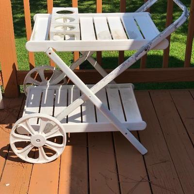 Patio beverage cart
Price: $18