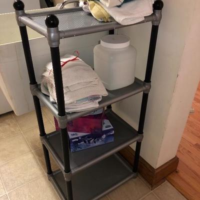 Plastic utility shelf
Price: $5