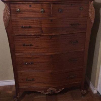 6 drawer vintage chest