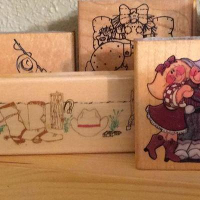 rubber stamps for artwork