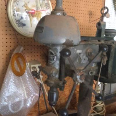 vintage walker turner drill press