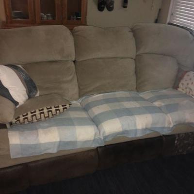 camo sofa, recliners, love seat