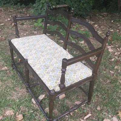 Antique settee