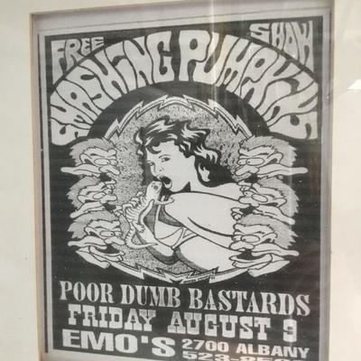 Smashing Pumpkins concert poster