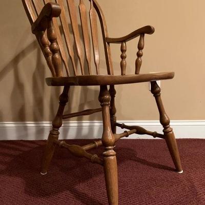 Oak Chairs, Set of SIX