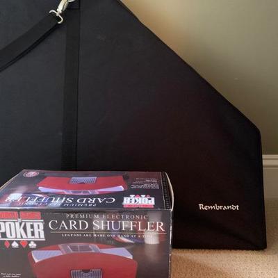 Rembrant Card Table, Poker Accessories