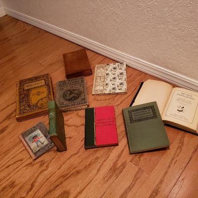 Collection of antique books