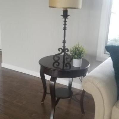 Wood Accent Table 25