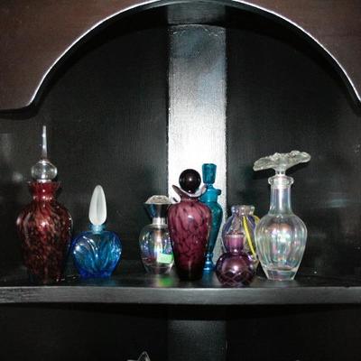 Collection of Vintage Perfume Bottles 