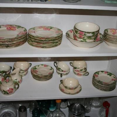 Collection of Franciscan Desert Rose China Dinnerware 