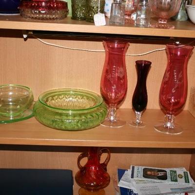 Depression Era & Collectible Glassware 