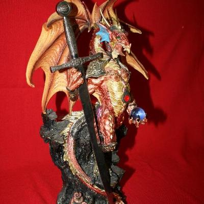Myths And Legends Dynasty Resin Dragon Statue 16