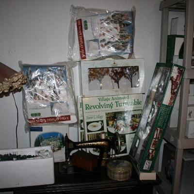 Collection of Dept. 56 Christmas Items   
