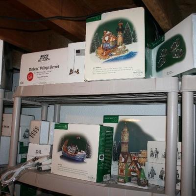 Collection of Dept. 56 Christmas Items   
