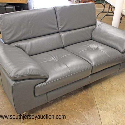  NEW Leather Modern Design Contemporary Sofa

Auction Estimate $300-$600 â€“ Located Inside 