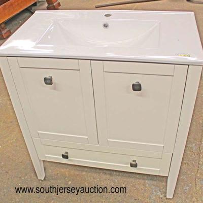  NEW Marble Top Bathroom Vanity with 2 Doors and 1 Drawer

Auction Estimate $50-$100 â€“ Located Dock 