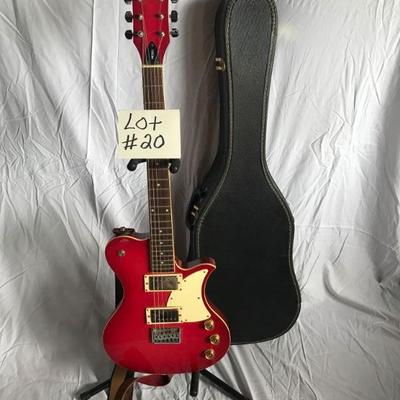 First Act Electric Guitar with Stand and Carrying Bag